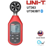 UNI-T UT363BT (Bluetooth) Mini Digital Anemometer (English Manual)