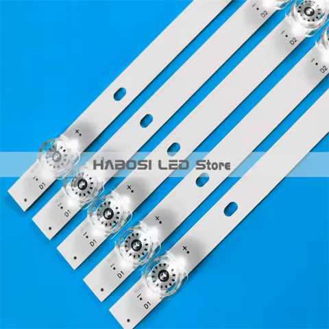 5pcs/Kit LED Strips for LE55U6900UG LS55AL88K52A3 HK55D10 ZC29AG 04 303HK550054 06-55F9-3030-0D20-5X