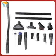 13PCS Universal Vacuum Attachment Kit Wet Dry Plastic Vacuum Hose Adapter 1-1/4inch Vacuum Cleaners 