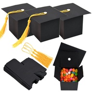 Graduation Congratulation Gift Diy Candy Cake Packaging Boxes Bachelor Cap Surprise Box for Son/Daughter Graduated Party 2/5/10PCS