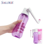 SaLorie Sprayer Personal Cleaner Hand Held Seat 500ml Toilet Bidet Tackle Hygiene Washing Travel EVA Portable Bottle