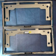 ORIGINAL JAPAN Chrome Plate Frame No Plate Cover Daihatsu Mira ES