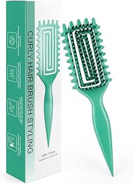 Curl Brush, Hair Brush Without Pulling, Curly Hair Brush, Bounce Curl Brush, Reduces Pulling and Cur