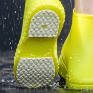 Reusable Rain Boot Anti-Slip Shoe Raincoat Cover Shoe Size 34-44