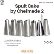 Chefmade Stainless Syringe Without Joints (Per Pcs) 2