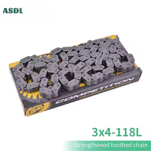 3x4 118Links Cam Timing Chain For Honda VT750 XR600R XR600 XR650L XR650 XLV600 XL600 XL600V Transalp