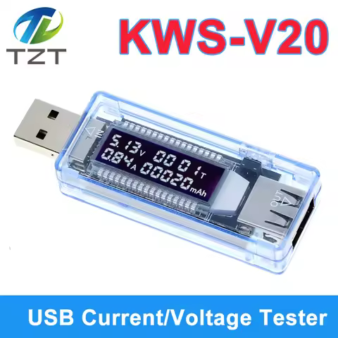 1/2/3PCS Voltage Meters Current Voltage Capacity Battery Tester USB Volt Current Voltage Doctor Char
