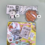 全新 扭蛋 tom and jerry 西村裕二 熊貓 擺設 吊飾 膠牌