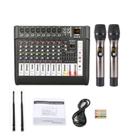 NEW BAXS PMX602D/PMX602S mixer amplifier with equalizer 6 channel 16DSP Audio Mixer 450W*2 Wireless 