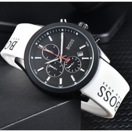 HUGO BOSS Wrist Watch Quartz Movement Silicone Strap Black Dial Men's Watch