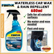 🌱 Rain-X / Rain - X / Rain X / RainX Original Waterless Car Wash &amp; Rain Repellent 680ml Car Care DIY Coating Easy &amp; Fast