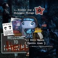 *:⋅ Will Byers [Rare] Upside Down Kinder joy x Stranger Things (Please Read The Details Clearly Befo