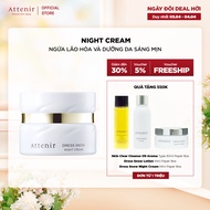 Kem Dưỡng Trắng Ngăn Ngừa Lão Hóa Da Ban Đêm 35g Attenir Dress Snow Night Cream