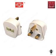 UMS 13A Fused Plug Top (White)