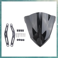 O3(OAKF) Motorcycle Windscreen Windshield Deflector with Bracket for MT03 MT 03 MT25 MT 25 2020 2021
