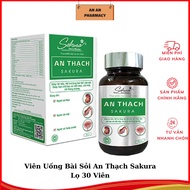 Sakura An Thach Stone Pills - Diuretic, Kidney Nourishing, Increases Elimination of Bladder Kidney S