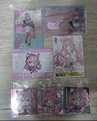 Hololive 清貨福袋 gura 死神  沙花叉 風真 貓又 寶鐘瑪琳 星街 獅白 白上吹雪 空媽 櫻巫女 拉普拉斯  梅露 白銀 百鬼 Towa 天音 Miko  麵包狗 角卷 Mel 486 