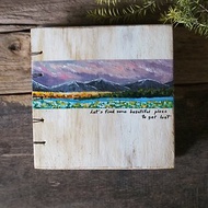Perfect day. Notebook Painting Handmade notebook Diary 筆記本