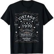 55Th Birthday Retro Limited Edition Man Vintage 1970 T-Shirt