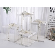 10 inch birthday cake box Single /double/triple layer cake box 10寸蛋糕盒子 单层/双层/加高 白色蛋糕盒子