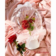 氣球花束禮盒(紅玫瑰花束)_母親節禮物/畢業禮物/生日/告白氣球