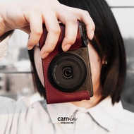 Cam · in Ricoh GR4 Half Leather Case Aviation Aluminum Base Adapt to Flash Genuine Leather Camera Re