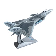 1:48/72/100J20Metal military model simulation alloy model J20The fighter jet has retractable landing