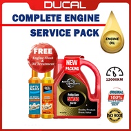 DUCAL FULLY SYNTHETIC AUST Engine Oil 5W30 API SP/CF 4 Litres (FREE ENGINE FLUSH & OIL TREATMENT)5w3