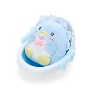 Japan Sanrio - TuxedoSam 日版 迷你 搖籃 造型 毛絨 公仔 毛公仔 娃娃 布偶 山姆企鵝 2023年 (嬰兒奶咀系列)