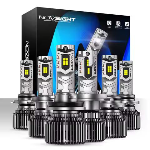 NOVSIGHT n75 H4 LED Headlight For Car H7 LED H11 9005 9006 9012 6500K 20000LM 100W 9-32V LED Auto He