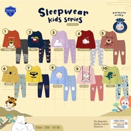 SLEEPWEAR SERIES BY LITTLEARKS SIZE 2-10T