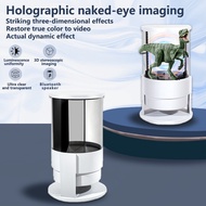 New 3D holographic player wireless bluetooth lyrics speaker creative gift floating lyrics display