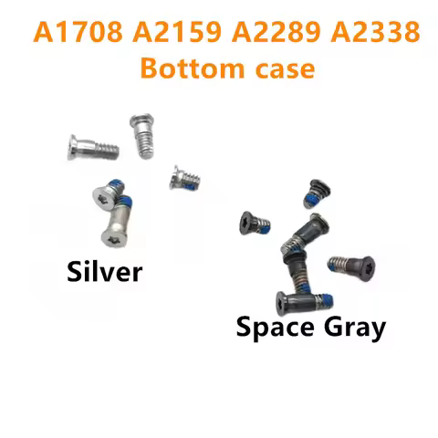 A1708 A2159 A2289 A2338 Silver Gray Bottom Shell Back Cover Screw kit For Macbook Pro A1708 A2159 A2