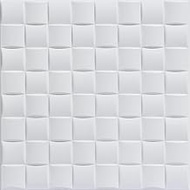 A La Maison Ceilings R25 Basket Weave Foam Glue-up Ceiling Tile (259.2 sq. ft./Case) Pack of 96, Ult