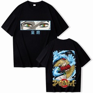 Anime Demon-Slayer Douma T-Shirts Unisex Harajuku O-Neck Short Sleeve Shirts Fans