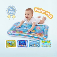 Verticoasis Kids Baby Newborn Infant Cartoon Water Fish Ocean Shark Fun Activity Play Mat Warm Cold 