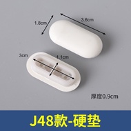 Anti-Collision Pad Toilet Cover Gasket Plug Rubber Silicone Gasket Toilet Seat Foot Pad Anti-Slip Ac