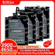 KiKiss Baery For MI Mi 5X/5S/5S Pl/5SPl/5/5C/M5/M5C/Mi5X/mi5S/mi5S Pl/mi5/mi5C/For Redmi Note 5A/5A Pro/5APro