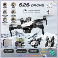 （Ready Stock）S2S Drone 6k Hd Shooting Remote Control High-Altitude Video Portable Four-Axis Drone