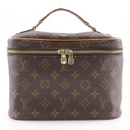 LOUIS VUITTONNice BB Vanity 手提包 M42265 Monogram 帆布棕色雙拉鍊女士 [二手]