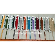 LACE CORAK BUNGA A2496 / RENDA BAJU