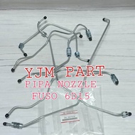 PIPA NOZZLE SET FUSO 6D15 PIPA NOSEL FUSO 6D15 1SET 6PCS