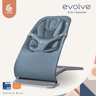 Ergobaby (Ergobaby) Evolve Bouncer-Oxford Blue Smart Bed For Newborns-13 Kg