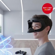1pc Oculus Quest 2 Facial Interface & Face Pad, Sweatproof PU Foam Cushion - VR Accessories for Meta