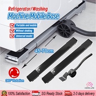 【SG Ready Stock】Washing Machine Base with 360° Wheels Upgrade Fridge Roller Base Washing Machine Rack Refrigerator Stand