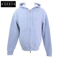 Dior，國內銷售，成色極佳，113M221AT225，棉羊絨斜紋拉鍊連帽運動外套，L碼 [二手]