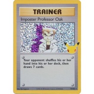 Imposter Professor Oak Card - 73/102 - Holo Rare (Classic Collection)
