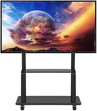 TV stands Pedestal Bracket Heavy Duty Mobile With Wheels And Storage, Swivel Black Universal Cart For 55/95" Plasma/Lcd/Led Oled Flat Screen TVs,Load 180Kg beautiful scenery