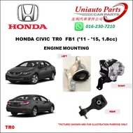 HONDA CIVIC TR0 FB1 ('11 - '15, 1.8cc) R18Z1 ENGINE + GEARBOX MOUNTING (PER PIECE)