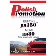 CAR POLISH 50% OFFER